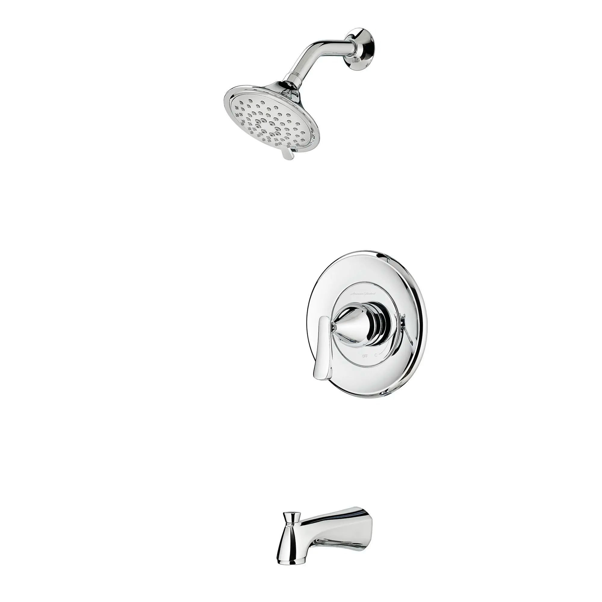 Chatfield® 2.0 GPM Tub and Shower Trim Kit With 3-Function Showerhead, Ceramic Disc Valve Cartridge With Lever Handle — image 1